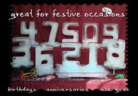 Numbers 128 38cm High